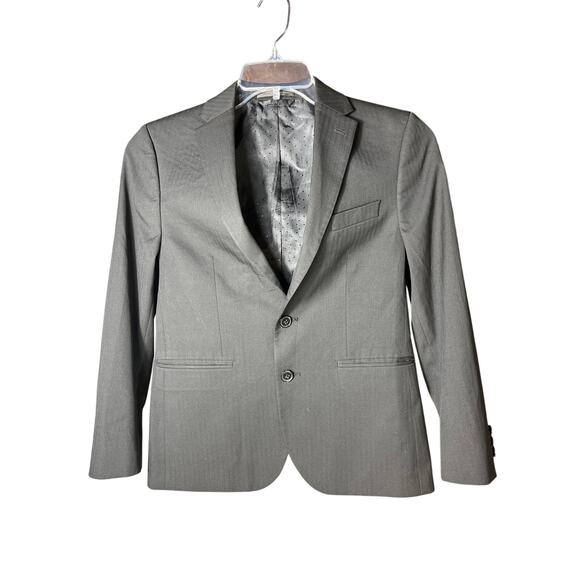 Boys dark gray suit, jacket collection by Michael Strahan size tag missing L - Picture 2 of 5